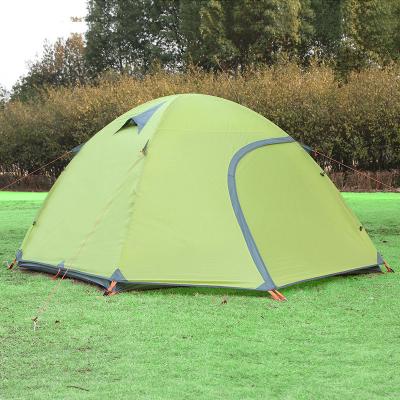 Ultralight 3-4 Person Doule Layer Tent Double Door 4 season Camping Tent(HT6011)