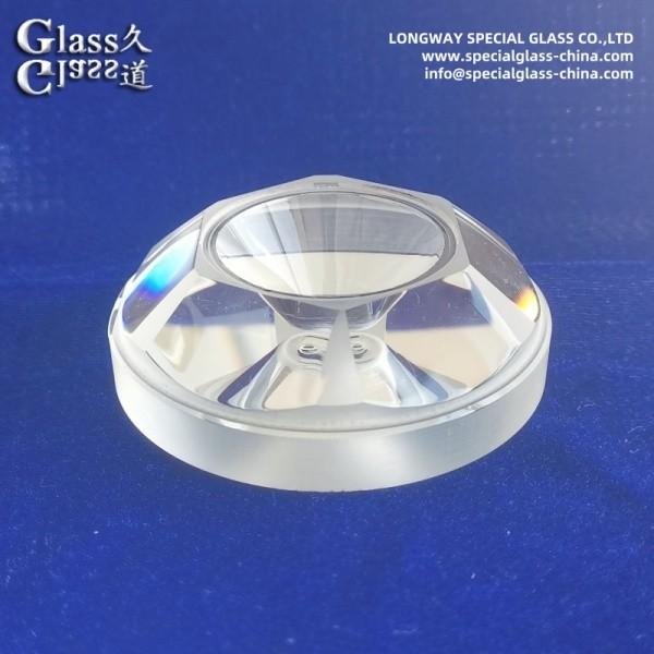 High Temperature Resistant Borosilicate Glass Cover For Led Street Lighting