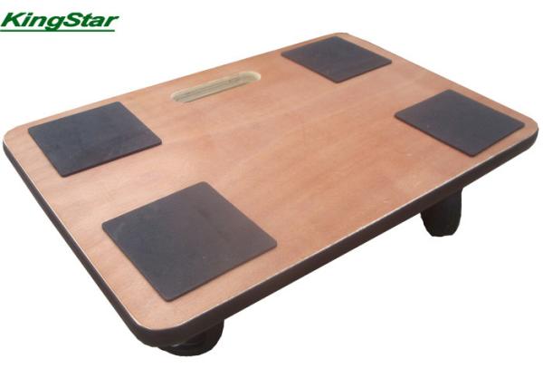 Safe Furniture Removal Dolly , Plywood Piano Moving Dolly Platform Cart