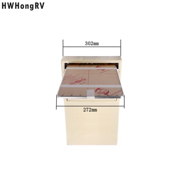 Powered rv recessed table  be compatible for Caravan campervan and  RV custom car seat electric powered foldable table