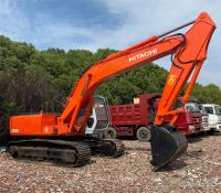 19400KG Naranja En buen estado Excavadora Hitachi Zx200 de segunda mano con motor ISUZU AA-6BGIT