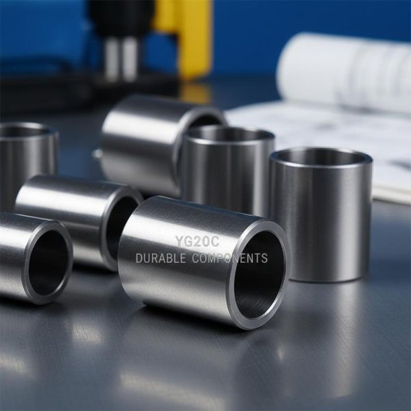 Sintering And Precision Machining Tungsten Carbide Sleeves For Plain Oil Type