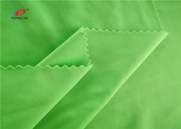 Semi tela de Dull Warp Knit Fabric Polyester Lycra para o roupa de banho do biquini