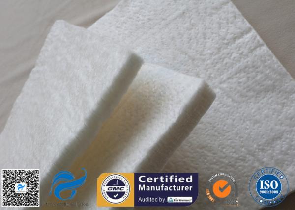 High Silica Fiberglass Needle Mat For Thermal Insulation Jacket 125KG / M3 20MM