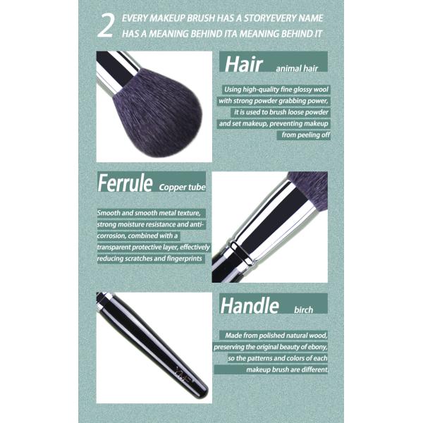 Copper Tube 22pcs Luxury Makeup Brush Set Face Makeup Brush Set