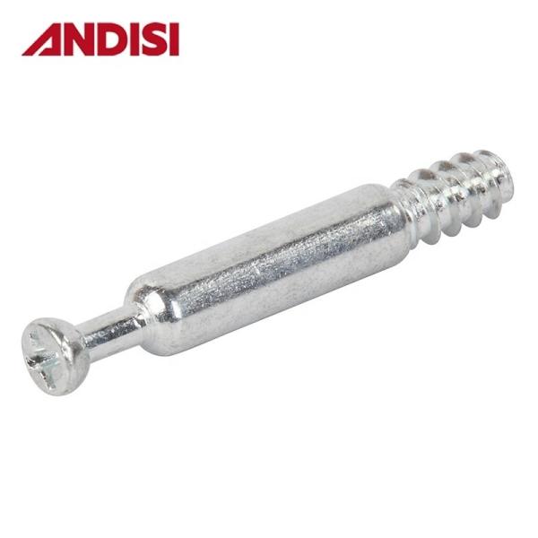 Metal Furniture Cam Lock Screw Connecting Rod Dowel 3 in 1 Mini Fix Screw with ANDISI