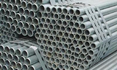 Hot Galvanized Seamless / ERW Cabon Steel Pipe, Q235, A106 Gr.B, A53 Gr.B,Plastic Cap In Bundle