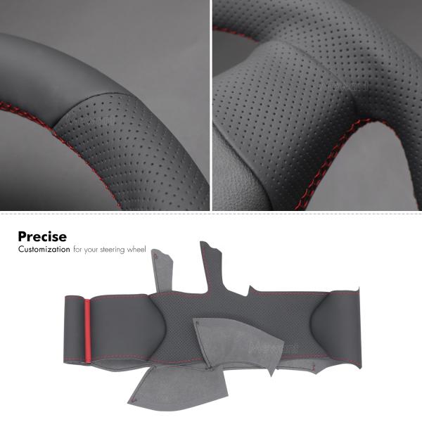 Mewant vegan leather steering wheel cover for Holden Commodore 2013-2017 Ute 2013-2017 car interior accessories
