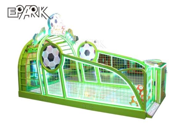 Mini Kids Gym Playground Big Big Soccer 2 Players Play Football Game Machine with 55 Inch Screen