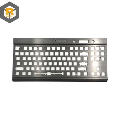 Custom by 2D/3D/drawing Brass Aluminum Mechanical Keyboard CNC Precision Machining Part