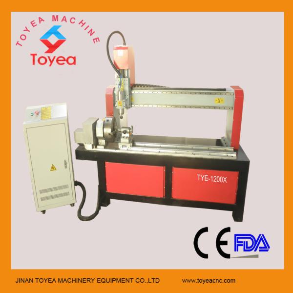 CNC Cylindrical Engraving router machine 200mm diameter,1200mm long  TYE-1200X