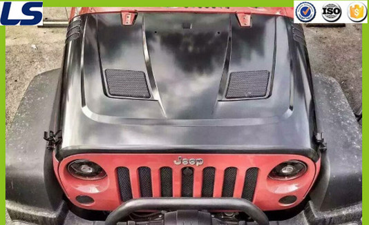 Rugged Ridge Engine Hood Cover Bonnet for Jeep Wrangler