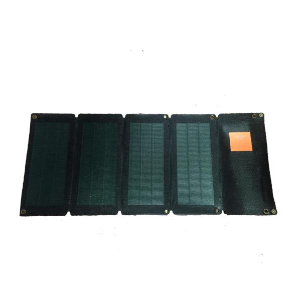 24W CIGS Flexible Solar Charger Pack , Portable Solar Power Pack With Amorphous