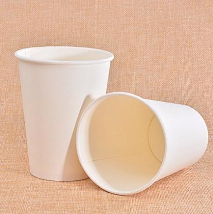 Disposable Branded Takeaway Coffee Cups 8 Oz Polyethylene Coated Paper