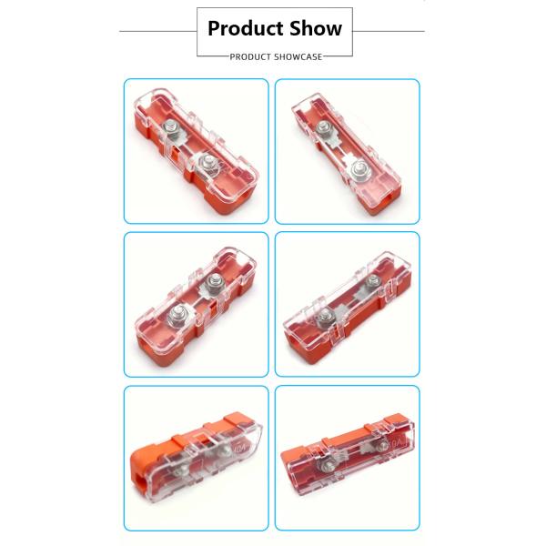 Fuerza M5 Bolt MIDI ANG ANS caja de contenedor de fusible de tira para automóvil motocicleta automotriz