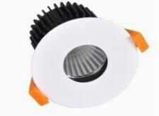 Dimmable Recessed LED Downlights , 30W COB LED Gimbal Down Lights