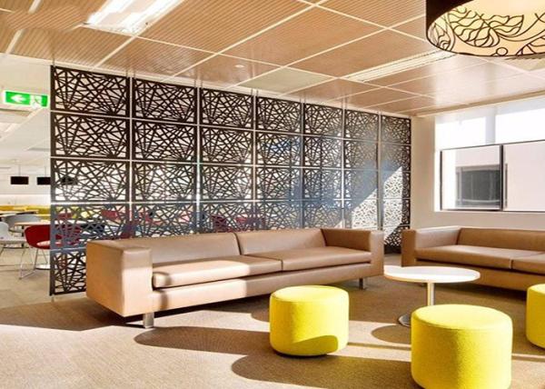 Perforated Aluminum Panel Aluminium Laser Cut Interior Wall Paneling