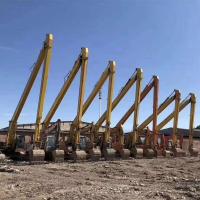 Q345B Q355B Q690 Excavadora de longo alcance Boom Multifuncional Excavadora Extension Arm
