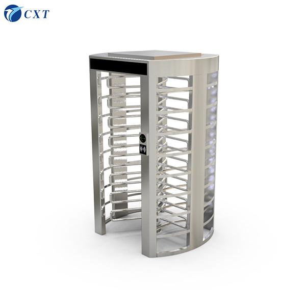 Fully Automatic High Security Turnstile with 120 Degree Rotation Stainless Steel Brushless Motor