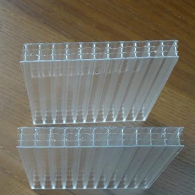 folhas telhando transparentes da cavidade do PC de 6mm para a estufa