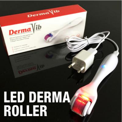 skin beauty titanium & stainless steel 540 LED microneedles derma roller