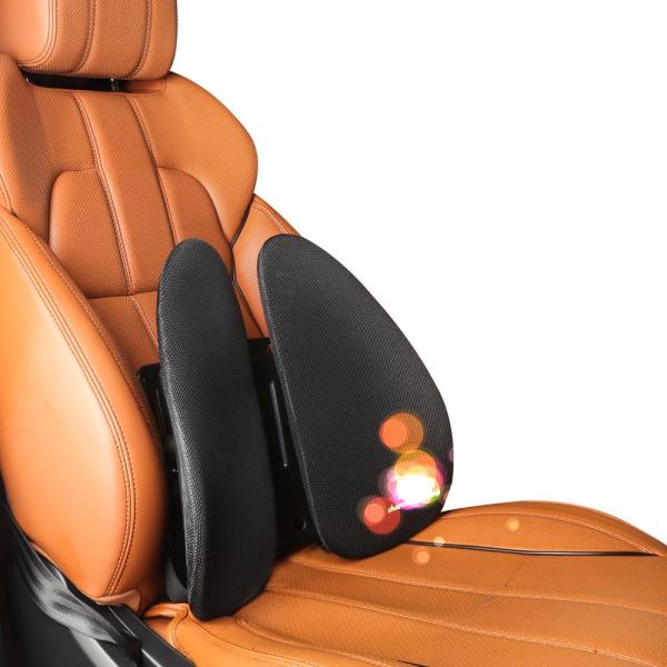 Office / Home Car Lumbar Support Cushion Breathable Irregular Shape