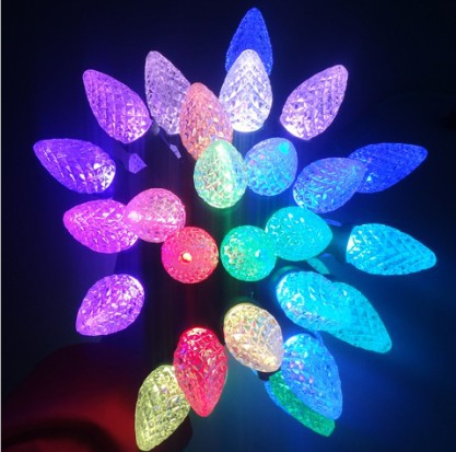 Программирование 0.3W C7 C9 Rgb 12v 27MM привело свет WS2811 пиксела