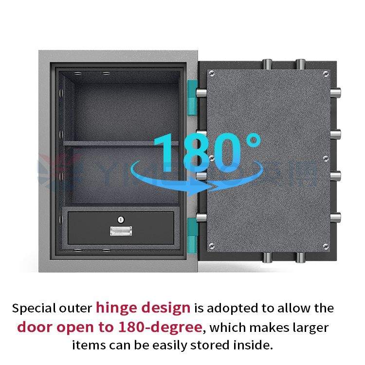 Mechanical Lock Fireproof Storage Box Small Safe Box Fireproof Best Fire Proof Safes For Home