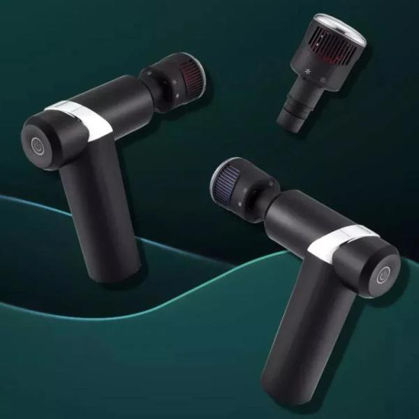 Impulse Percussion Fitness Heat and Cold Therapy Massage Gun with Customized Color