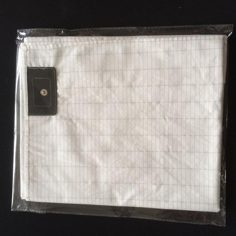 New Lifestyle EMF Protection Bed Sheet Customized Silver Fiber Cotton Fabric Dobby Yarn Dyed Grounding Earth-Friendly Safety