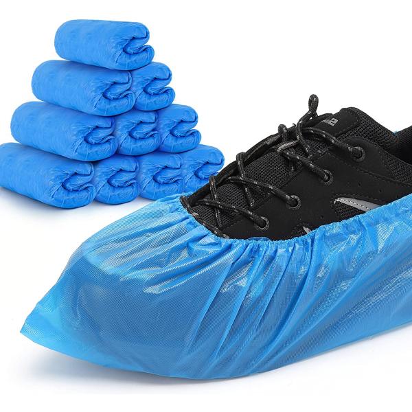 S&J Medical staff isolation Shoe Cover Laminated Nonslip pp Disposable Nonwoven Waterproof Medical shoe cover