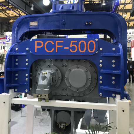 24 martelos tornados mais pesados 3700kg hidráulicos do Vibro de With do motorista de pilha do medidor