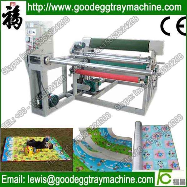 Foam coating machine for expanded polyethylene foam sheet laminating
