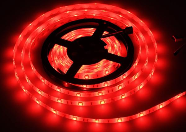 Under Cabinet Dimmable LED RGB Strip Lights 5050 Waterproof UV Resistance 14.4W / M
