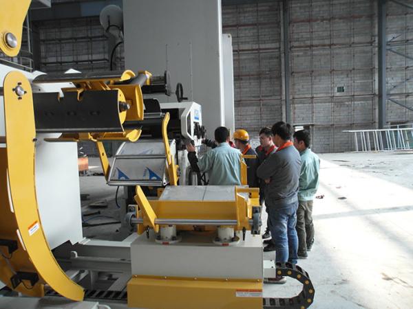 Durable CNC Feeder Roller Leveler Punch Sheet Feeding Corrector