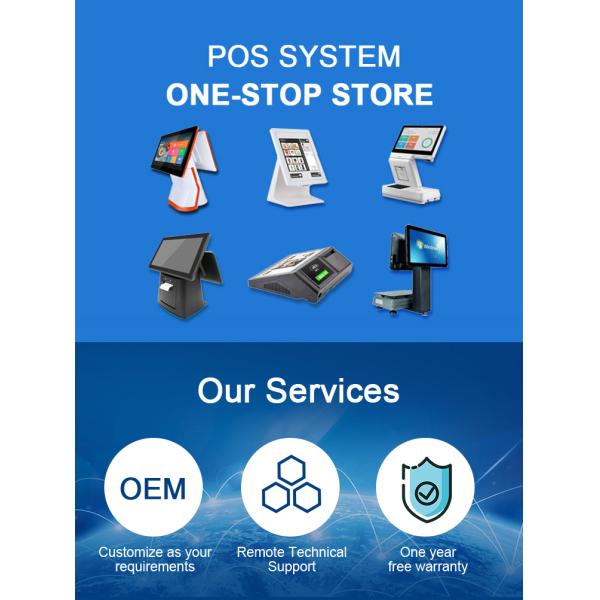 Manufacture POS PC with 15 inch Capacitive Touch Screen and Aluminum Alloy Stand