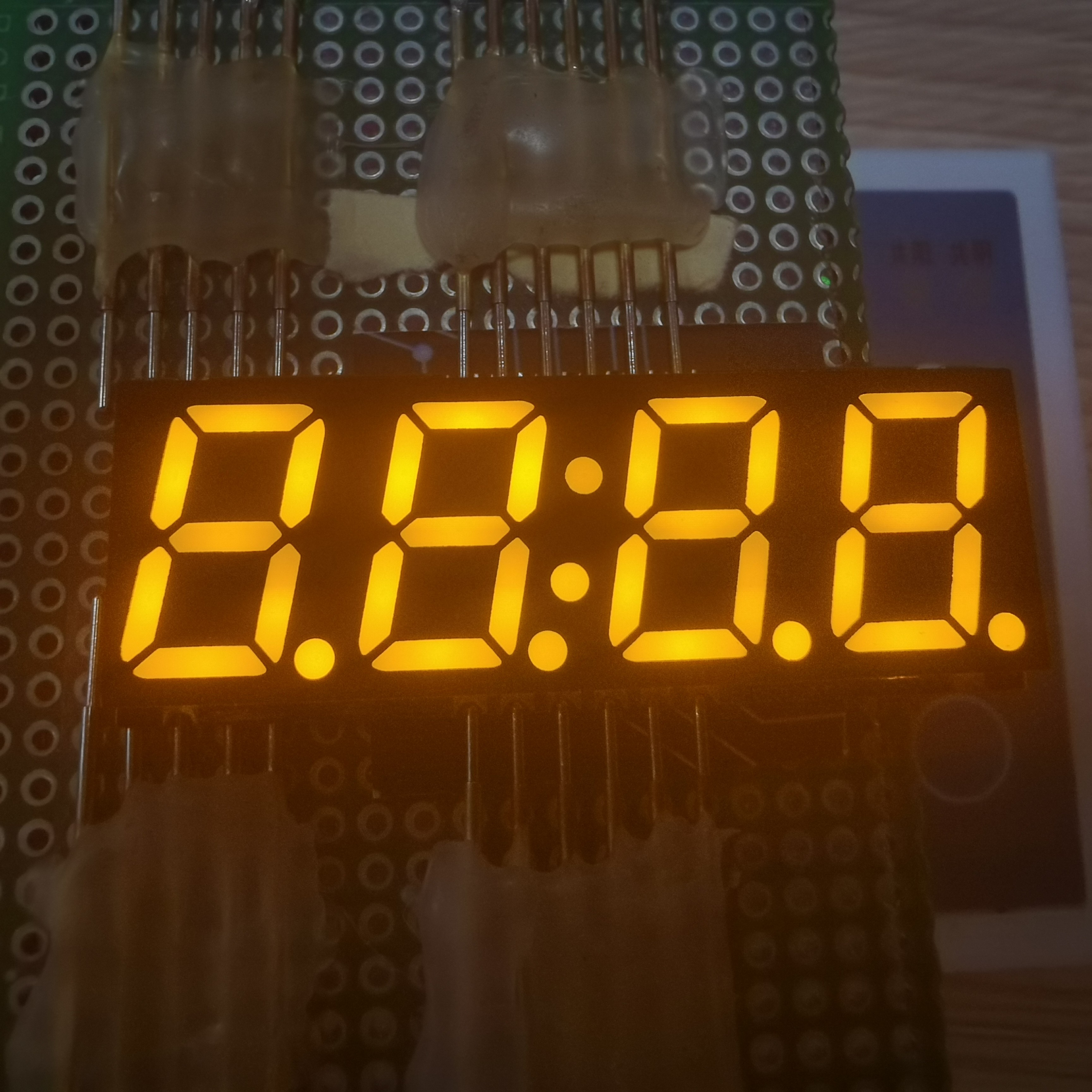 Индикатор таймера катод дисплея СИД числа SMD 0,56 дюймов 4 общий