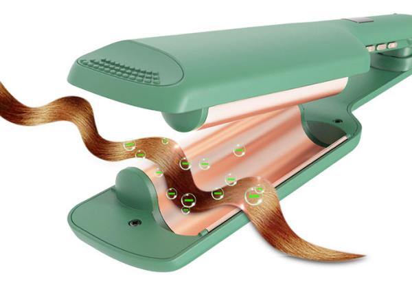 Deep Wave 54W Ceramic Hair Curler 2 Barrels Salon 2 inch ceramic flat iron