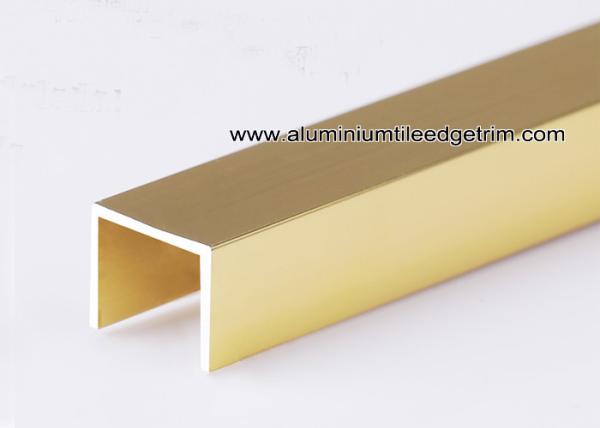 U10mm U Channel / Splint / Brace / Tile Edging / Trim Made From Aluminum / Metal