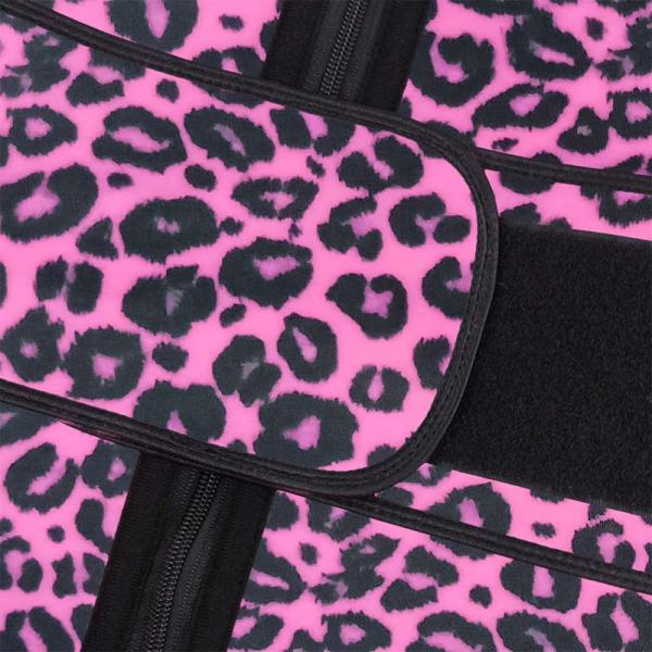 Молния латекса пинка леопарда плюс талия Cincher размера для потери веса