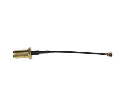 RF 1.13 Mini 50ohm Coaxial Cable Single UFL/To SMA Female Connector