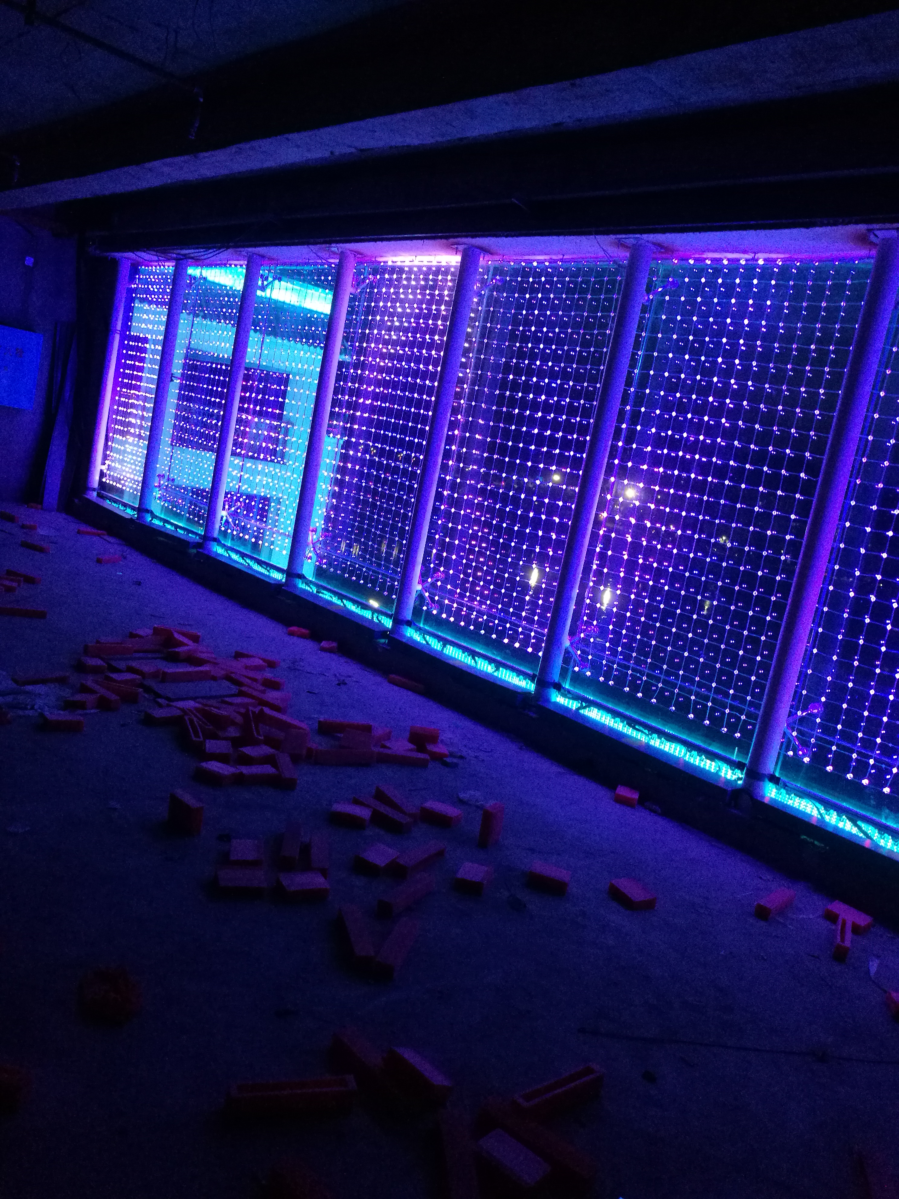 Крытый низкий экран 63W RGB решетки СИД потребления электроэнергии