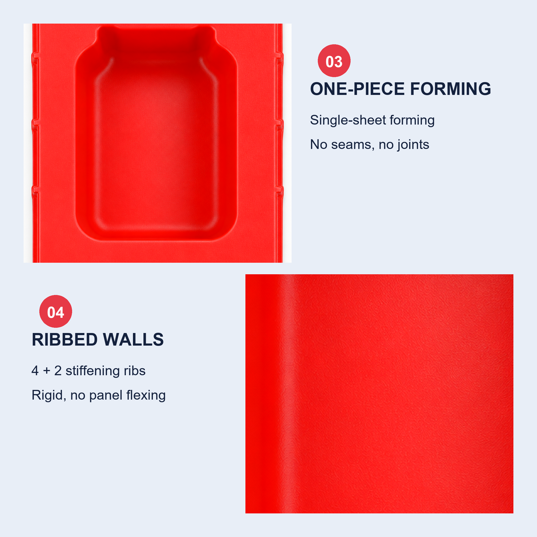 Plastic Box Blister Tray for Hardware Fitting Fasteners Storage Display Vacuum Forming Custom Packaging Wholesale Supply