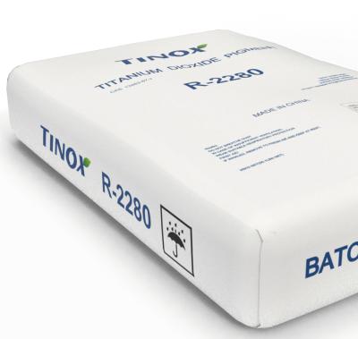 Absorção de óleo 20-25 g/100 g Processo de cloreto Dióxido de titânio de qualidade superior