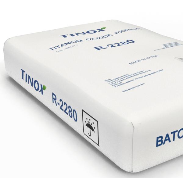 Materia insoluble en agua 0,3% Proceso de cloruro Ti-dióxido - Tamaño de partícula 0,2-0,3um