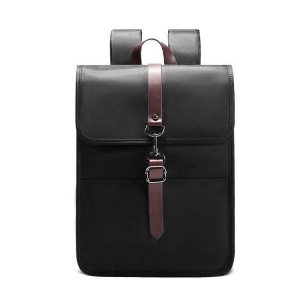 Waterproof Wear-Resistant Laptop Backpack with PU Material for Travel and Outdoor Activities