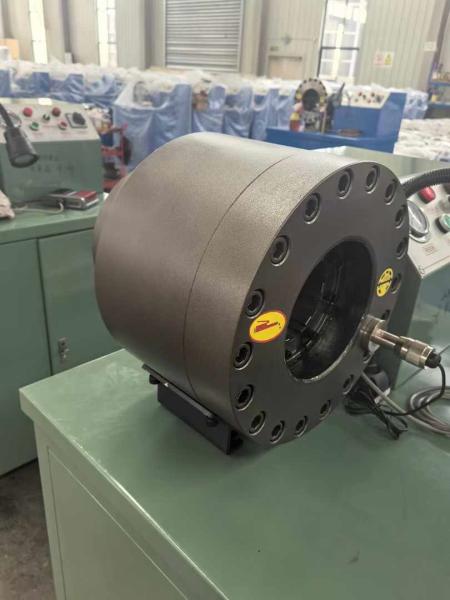 Forging Process Semi-automatic Electric Hydraulic Hose Pipe Crimping Machine 10 Dies Hose Crimping Machine