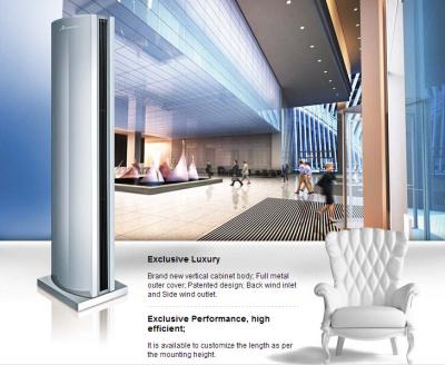 Cortinas de ar verticais de aço inoxidável do elevado desempenho para a entrada das portas