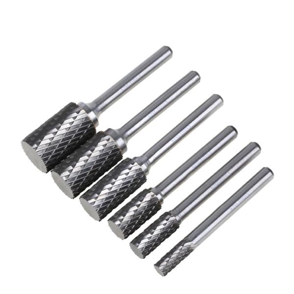 YG8 Metal Cinzelando 10MM Cabeça Dupla Corte YG8 Metal Cinzelando Rebarba De Carboneto