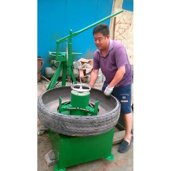 Double Sides Car Tire Sidewall Cutter For Sale Used Tire Cutter / Waste Tire Recycling Machine